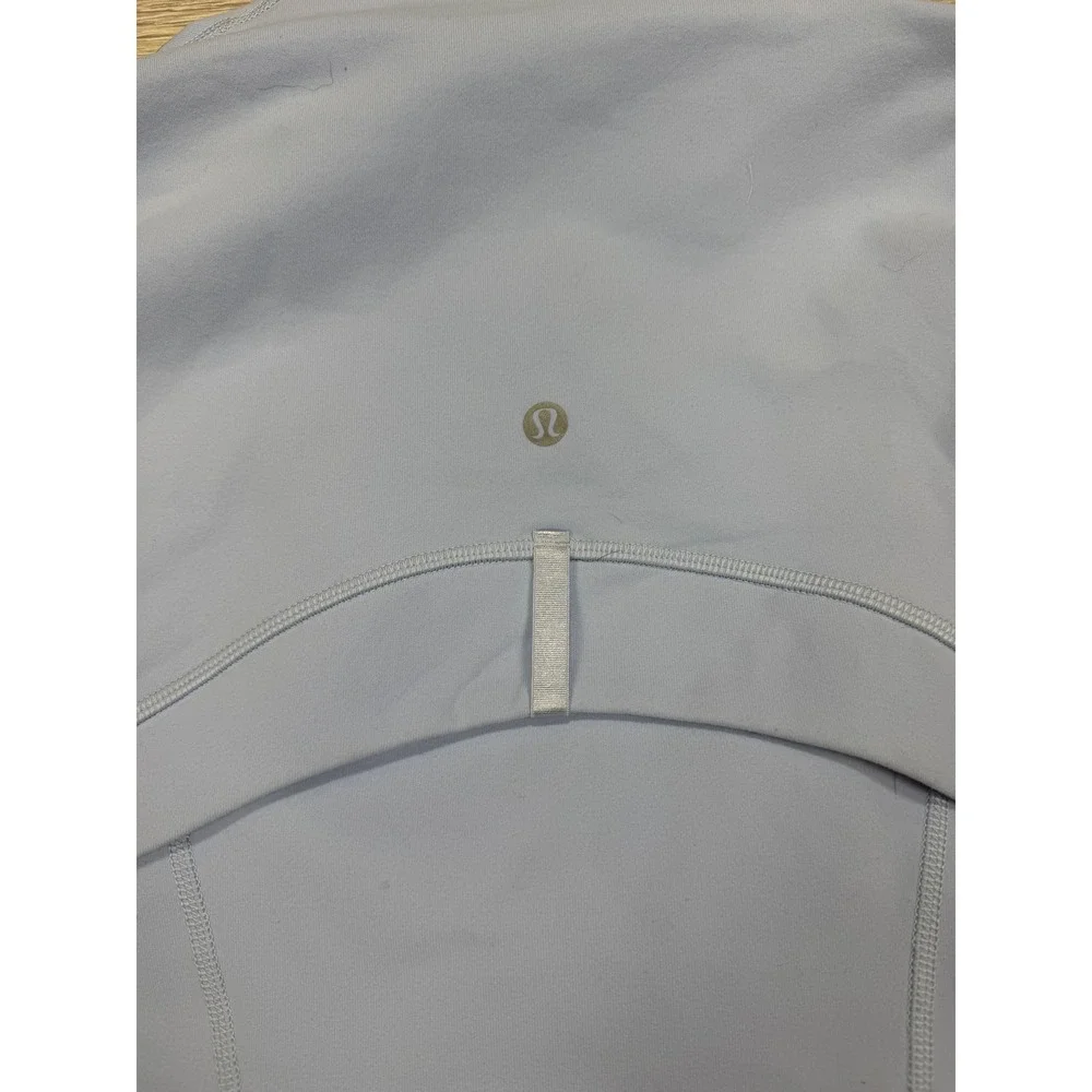 Lululemon Define Jacket Size 10 Pastel Blue Full Zip‎
